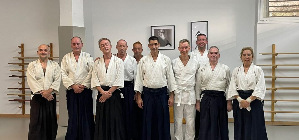 Examen de Kyu de Aikido en Aikidojo Terrassa