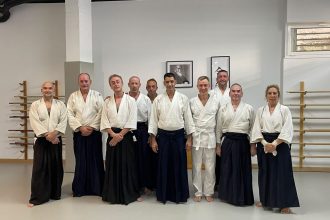 Examen de Kyu de Aikido en Aikidojo Terrassa