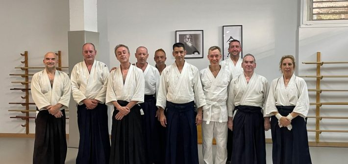 Examen de Kyu de Aikido en Aikidojo Terrassa