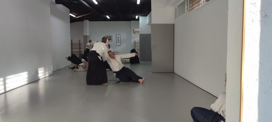 Examen de Kyu de Aikido en Aikidojo Terrassa